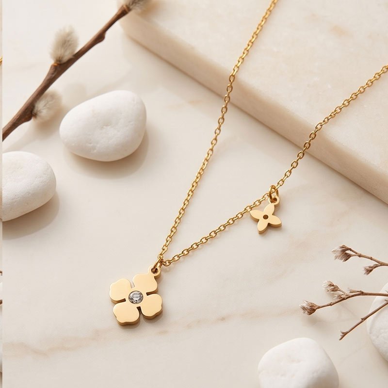 four leaf clover pendant necklace four leaf clover pendant necklace