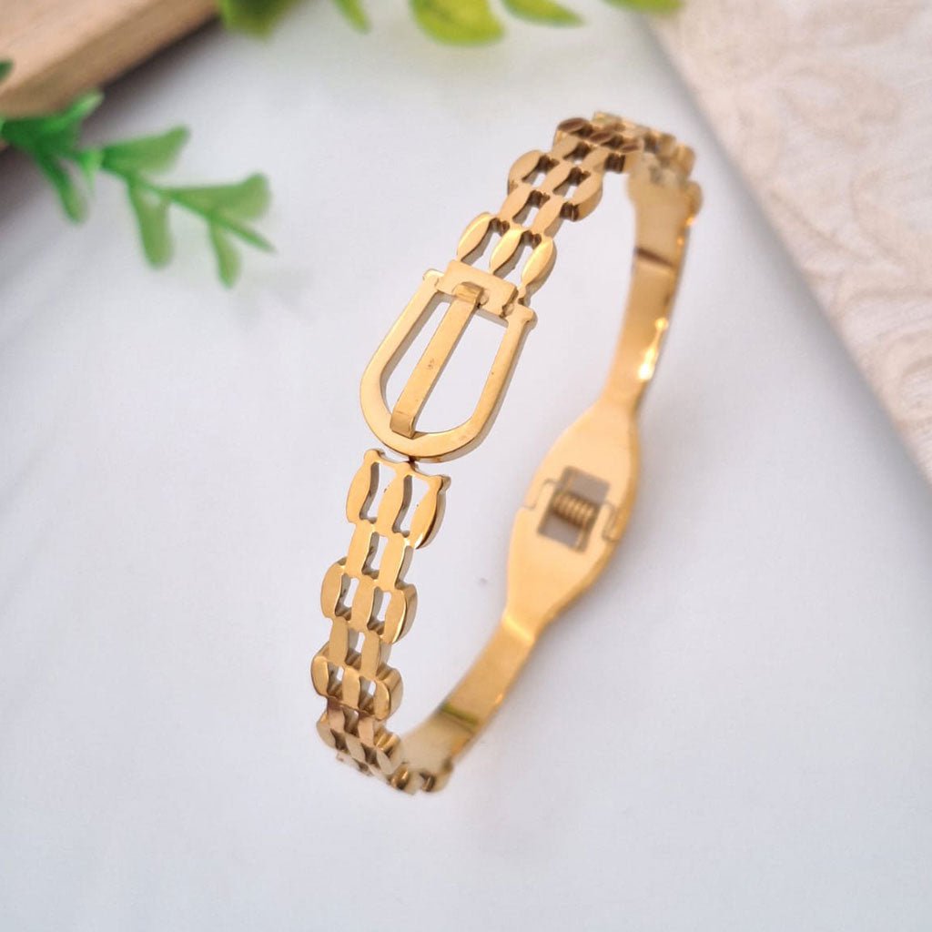 buckle link anti tarnish gold bangle buckle link anti tarnish gold bangle