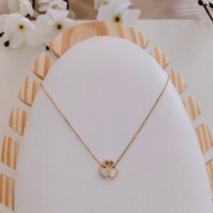 crystal butterfly charm pendant