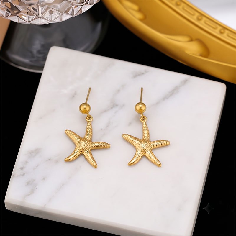 starfish drop earrings starfish drop earrings